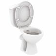 Санитарен фаянс Моноблокове Vidima Ulysse W906001 WC + биде, комплект, SLIM