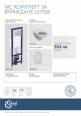 Санитарен фаянс Структури за вграждане Ideal Standard 3 В 1 WC ПРОМО КОМПЛЕКТ ЗА ВГРАЖДАНЕ