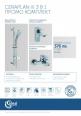Смесители Баня Ideal Standard CERAFLEX III 3 В 1 ПРОМО КОМПЛЕКТ