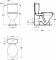 Ulysse W905801 WC комплект SLIM
