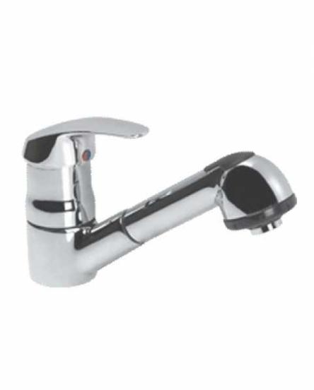 SevaNew    B7943AA Смесител стоящ за кухня с изтеглящ чучур